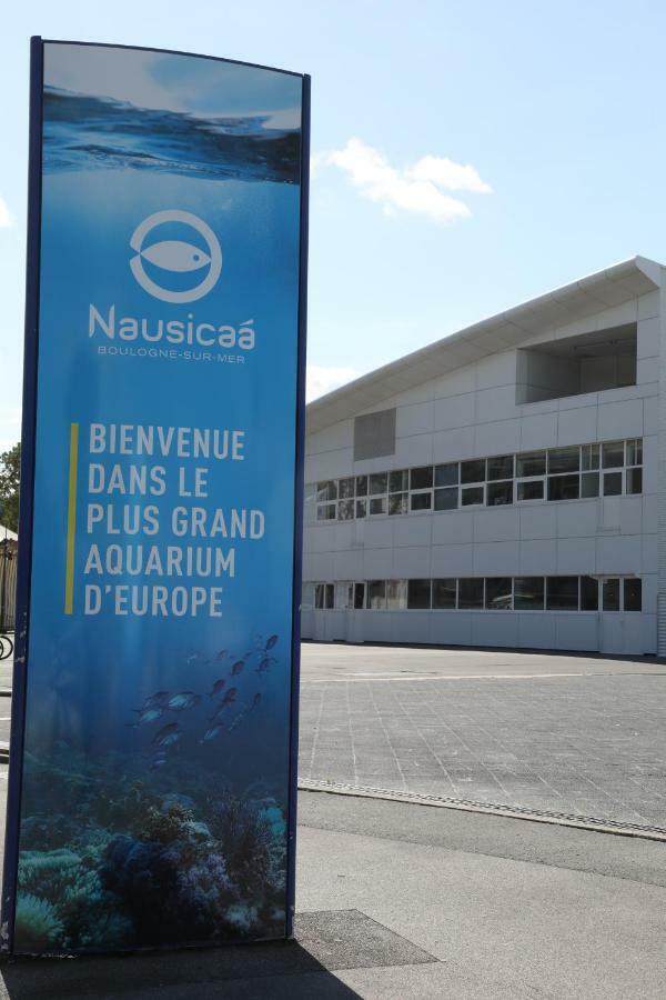 Appartamento Studio 1 cosy vue port à deux pas de Nausicaa Boulogne-sur-Mer Esterno foto